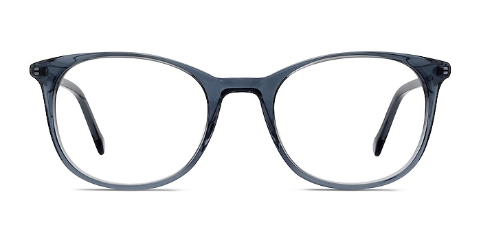 Peppermint Blue Acetate Eyeglass Frames from EyeBuyDirect
