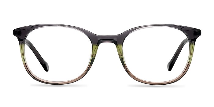 Peppermint Gray Green Acetate Eyeglass Frames from EyeBuyDirect