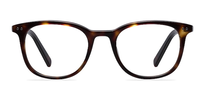 Demain Écaille Noire Acétate Montures de lunettes de vue d'EyeBuyDirect