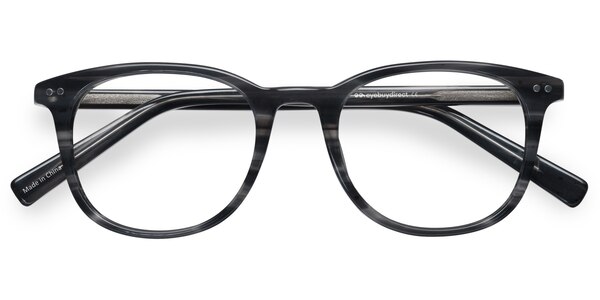 Demain prescription eyeglasses ( Gray Striped )