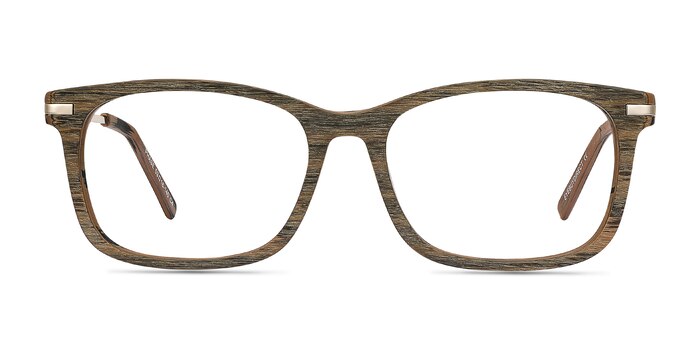 Phase Brun Acétate Montures de lunettes de vue d'EyeBuyDirect