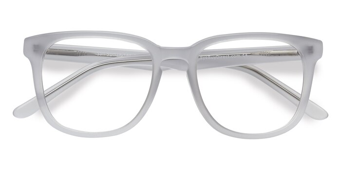 White Clear Sail -  Acetate Eyeglasses