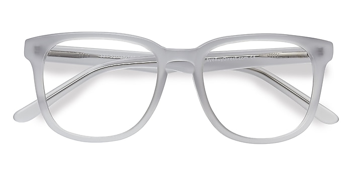 White Clear Sail -  Acetate Eyeglasses
