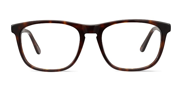 Damien Tortoise Acetate Eyeglass Frames from EyeBuyDirect