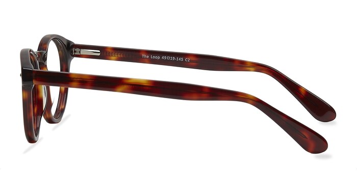 The Loop Tortoise Acetate Eyeglass Frames from EyeBuyDirect