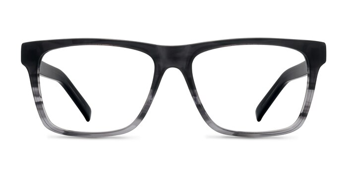 Pioneer Gris Acétate Montures de lunettes de vue d'EyeBuyDirect