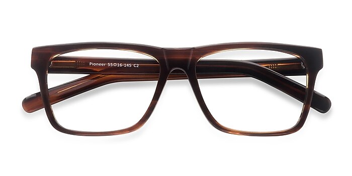 Brown Pioneer -  Acetate Eyeglasses