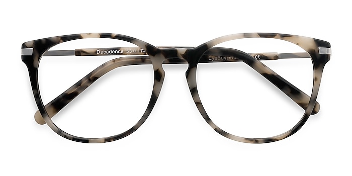 Ivory Tortoise Decadence -  Fashion Acetate, Metal Eyeglasses