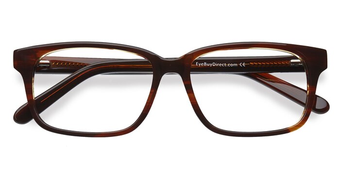 Brown Edit -  Acetate Eyeglasses