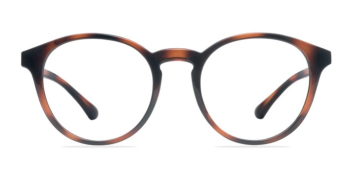Bright Side Brown Tortoise Plastic Eyeglass Frames from EyeBuyDirect