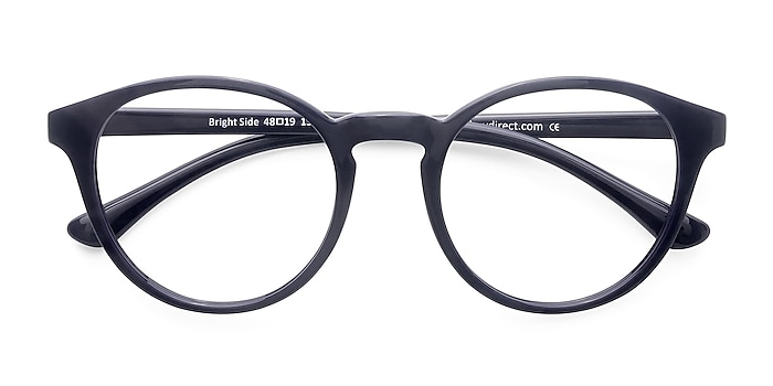 Navy Bright Side -  Classic Plastic Eyeglasses
