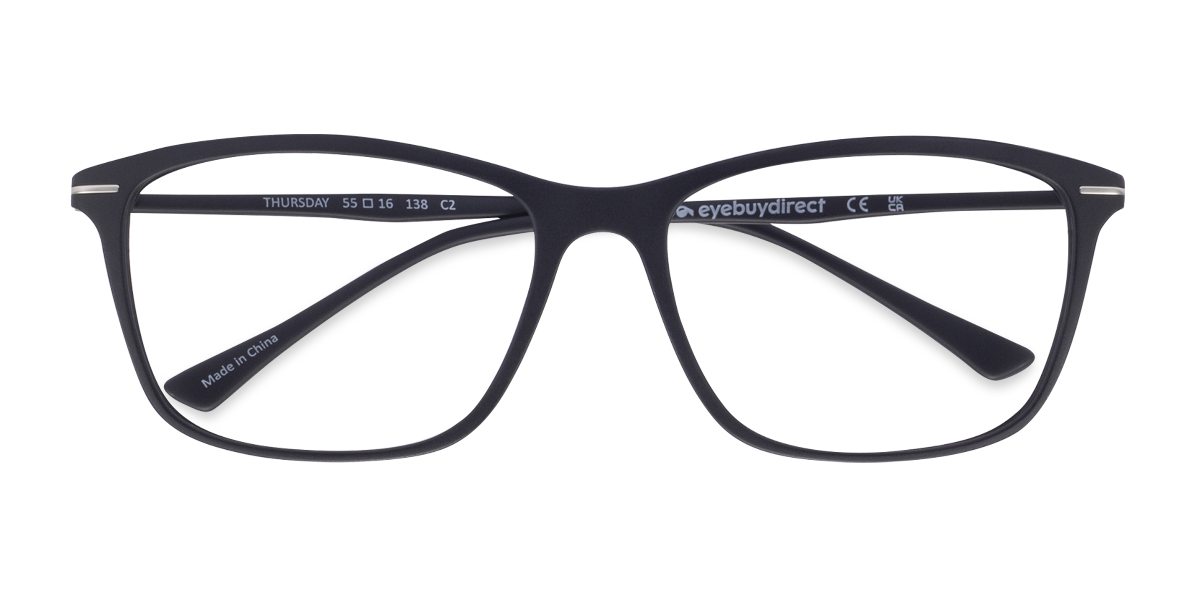 Unisex s rectanglePlastic Prescription eyeglasses - Eyebuydirect s Thursday