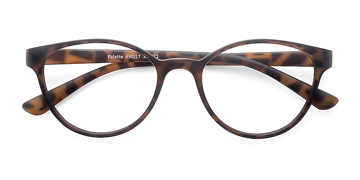 Matte Leopard Palette -  Classic Plastic Eyeglasses