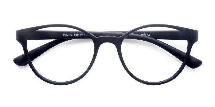 Matte Navy Palette -  Classic Plastic Eyeglasses