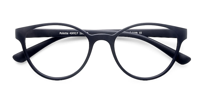 Matte Navy Palette -  Classic Plastic Eyeglasses