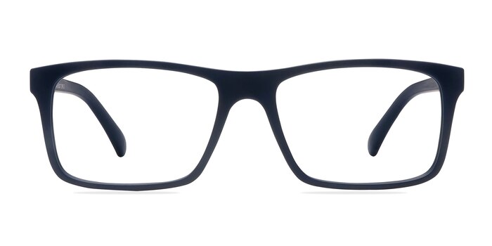 Persian Matte Navy Plastic Eyeglass Frames from EyeBuyDirect