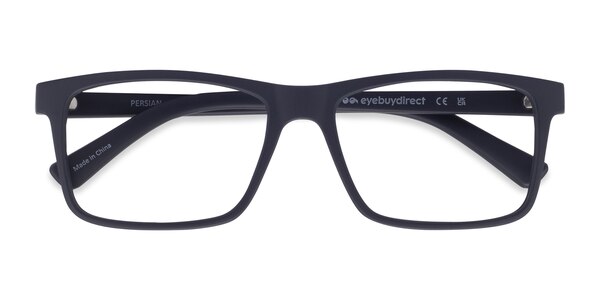 Persian prescription eyeglasses (Matte Navy)