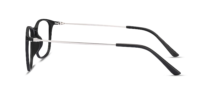 Little Bit Matte Black Plastique Montures de lunettes de vue d'EyeBuyDirect