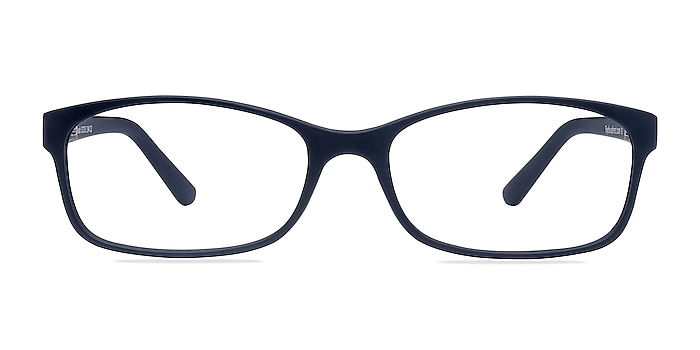 Beads Matte Navy Plastique Montures de lunettes de vue d'EyeBuyDirect