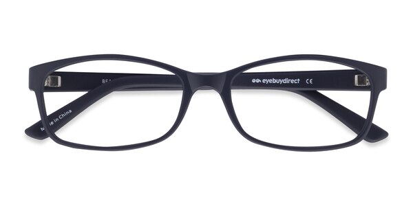Beads prescription eyeglasses (Matte Navy)