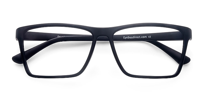 Matte Black Equation -  Lightweight Plastic Eyeglasses