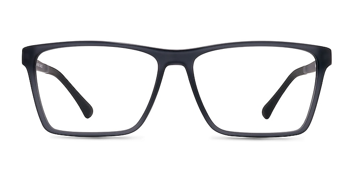 Equation Matte Gray Plastique Montures de lunettes de vue d'EyeBuyDirect