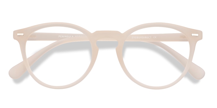 Matte White Peninsula -  Lightweight Plastic Eyeglasses