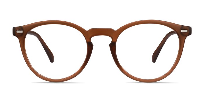 Peninsula Matte Redwood Plastic Eyeglass Frames from EyeBuyDirect