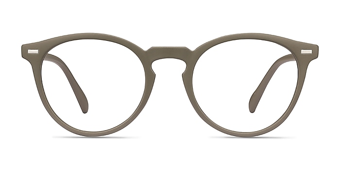 Peninsula Matte Green Plastic Eyeglass Frames from EyeBuyDirect