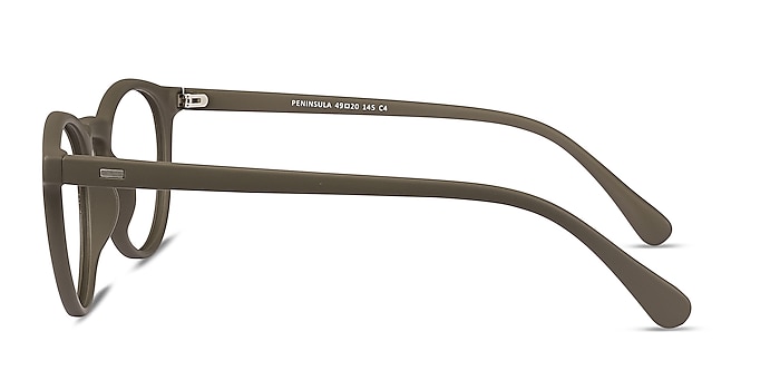 Peninsula Vert Mat Plastique Montures de lunettes de vue d'EyeBuyDirect
