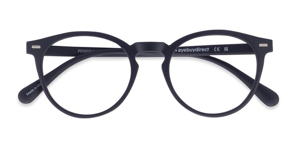 Peninsula prescription eyeglasses (Matte Navy)