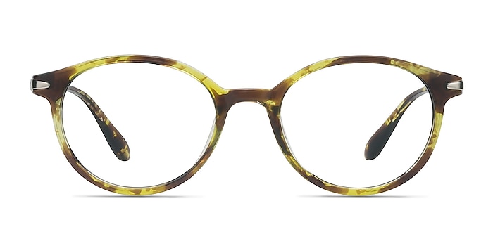 Indigo Tortoise Plastic Eyeglass Frames from EyeBuyDirect