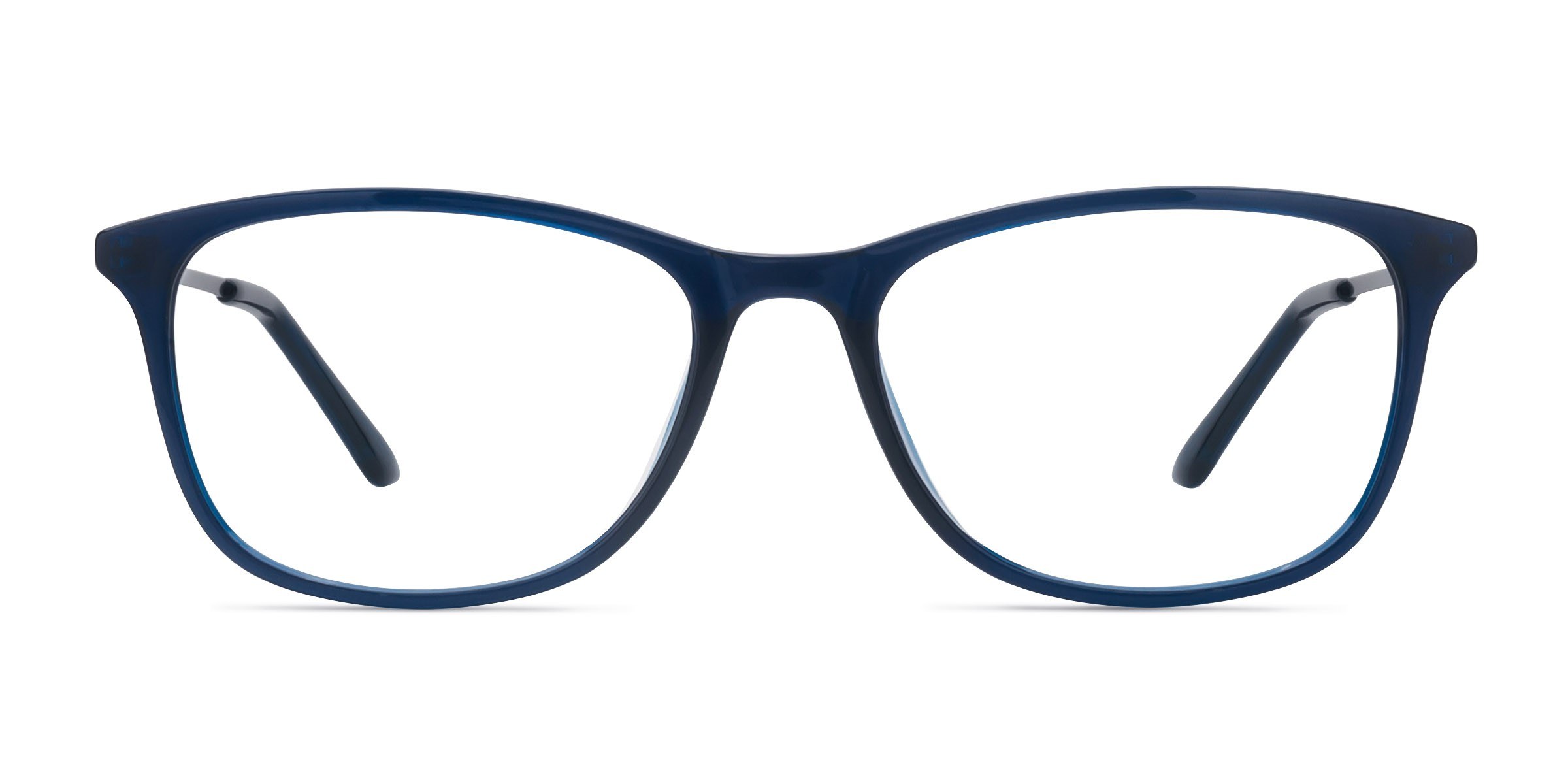 Oliver Rectangle Navy Full Rim Eyeglasses Eyebuydirect 2651