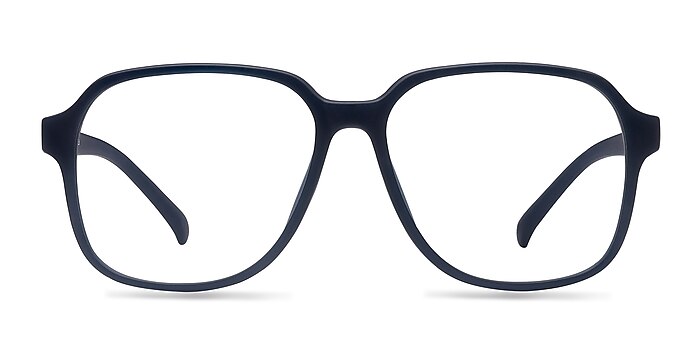 Chuckie Matte Navy Plastic Eyeglass Frames from EyeBuyDirect