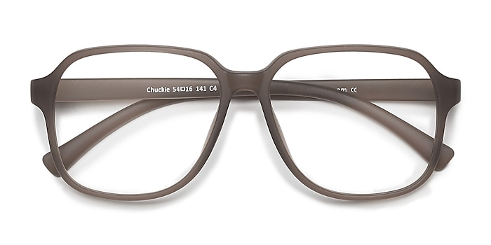 Matte Brown Chuckie -  Fashion Plastic Eyeglasses
