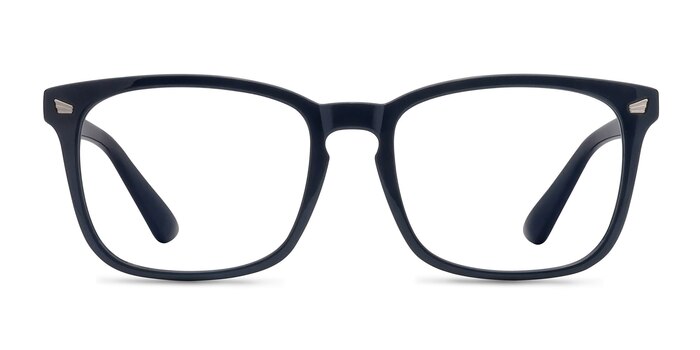 Uptown Navy Plastic Eyeglass Frames from EyeBuyDirect