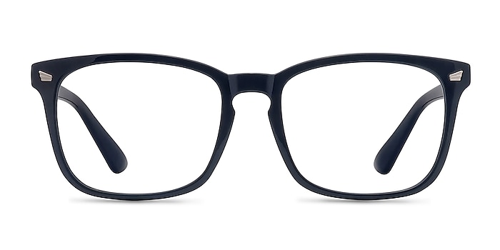 Uptown Bleu marine  Plastique Montures de lunettes de vue d'EyeBuyDirect