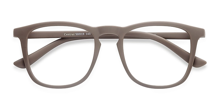  Light Brown  Central -  Plastic Eyeglasses