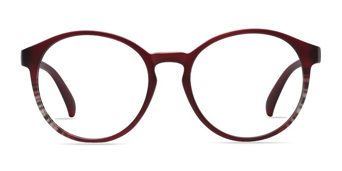 Delaware Matte Burgundy Plastique Montures de lunettes de vue d'EyeBuyDirect