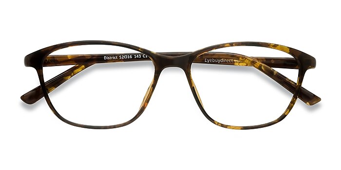 Tortoise District -  Plastic Eyeglasses