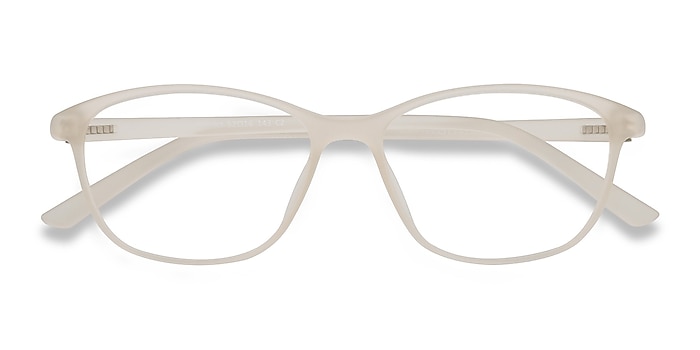 Matte Beige District -  Plastic Eyeglasses