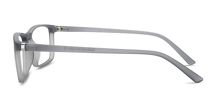 Sullivan Matte Gray Plastique Montures de lunettes de vue d'EyeBuyDirect