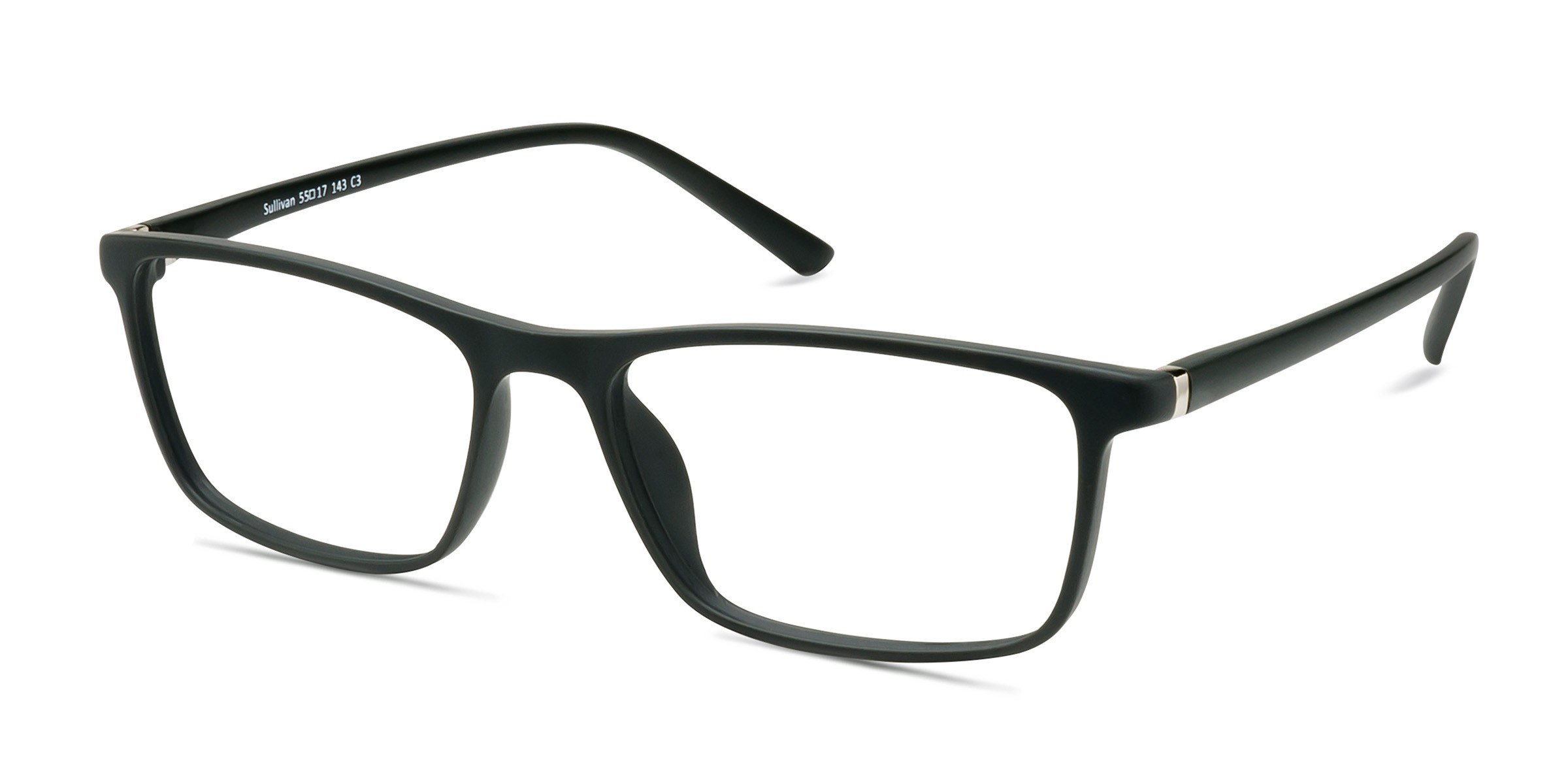 Sullivan Rectangle Ash Full Rim Eyeglasses | Eyebuydirect