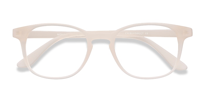 Matte White Monday -  Plastic Eyeglasses