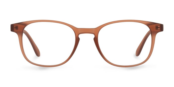 Monday Matte Brown Plastique Montures de lunettes de vue d'EyeBuyDirect