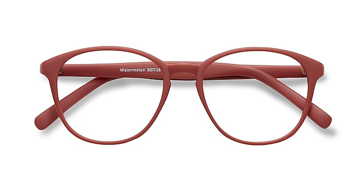 Matte Pink Watermelon -  Fashion Plastic Eyeglasses