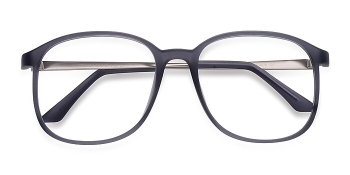 Matte Gray Ithaca -  Plastic Eyeglasses