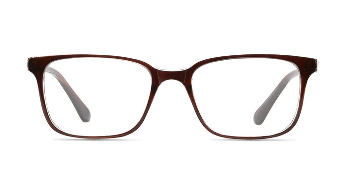 November Brown Clear  Plastic Eyeglass Frames from EyeBuyDirect