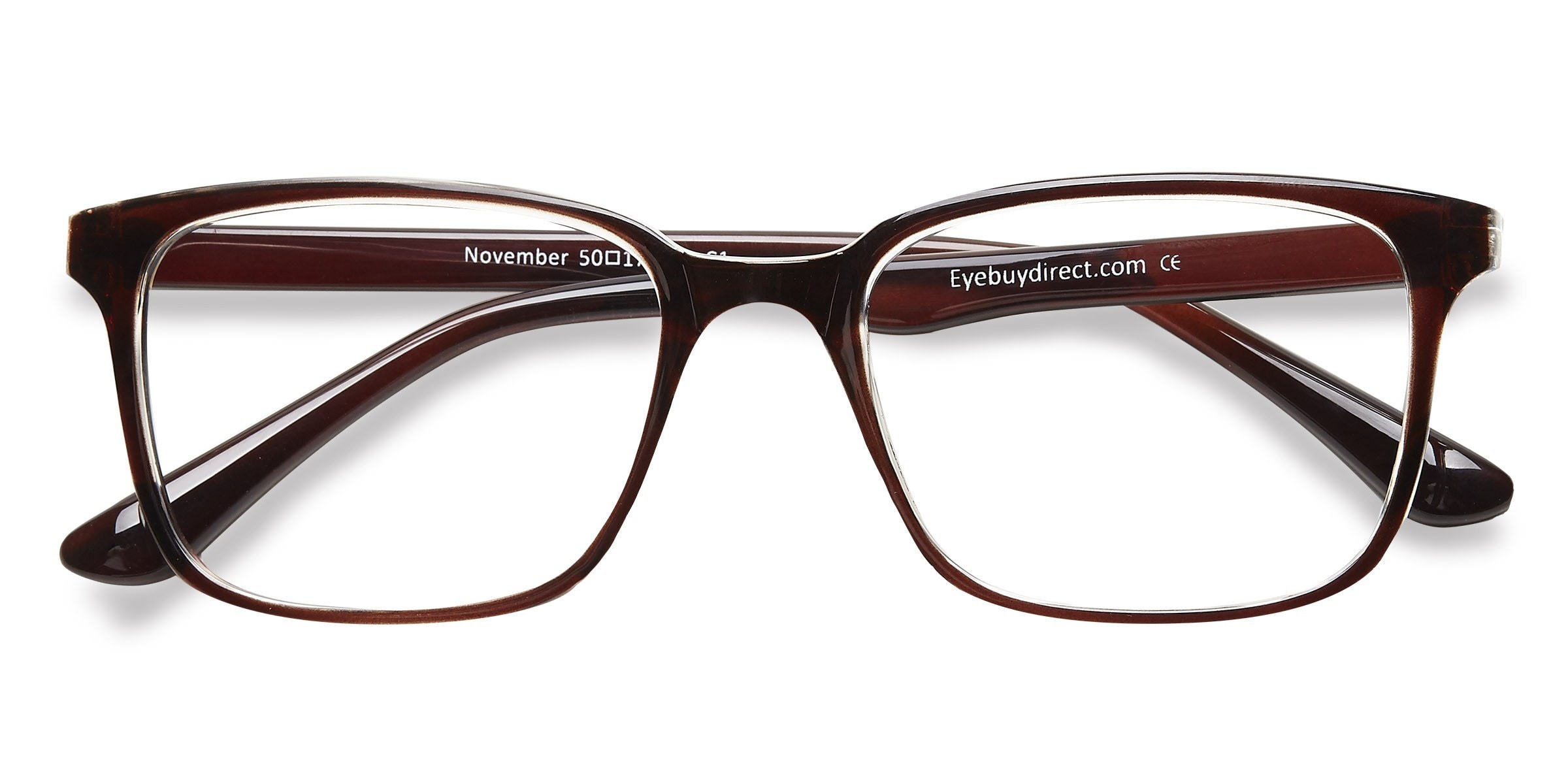 Brown clear glasses new arrivals