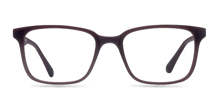 November Matte Burgundy Plastic Eyeglass Frames from EyeBuyDirect